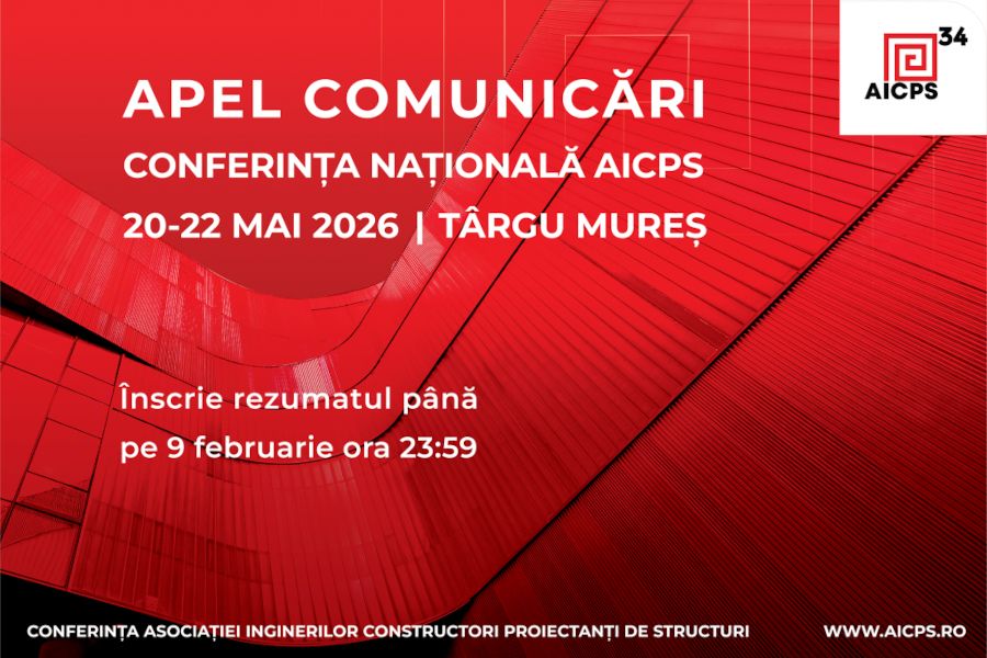 Apel de comunicari la editia 34 a Conferintei Nationale AICPS, 2026