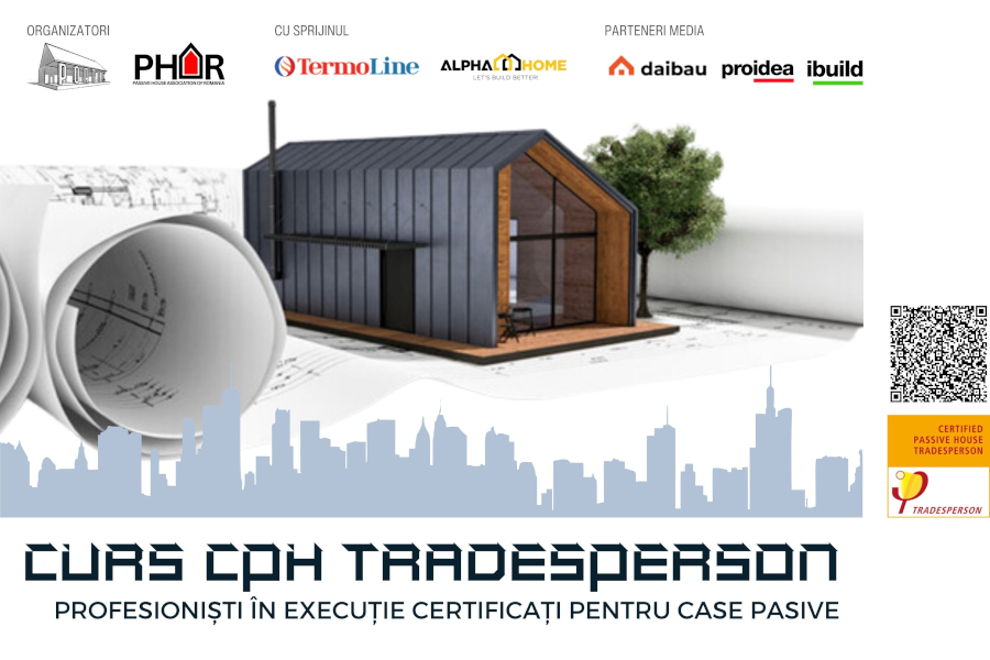Curs Passive House Tradesperson, 22-24 Ianuarie 2026