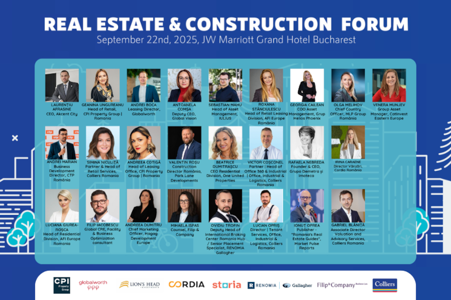 Real Estate & Construction Forum editia XXI - Septembrie 2025