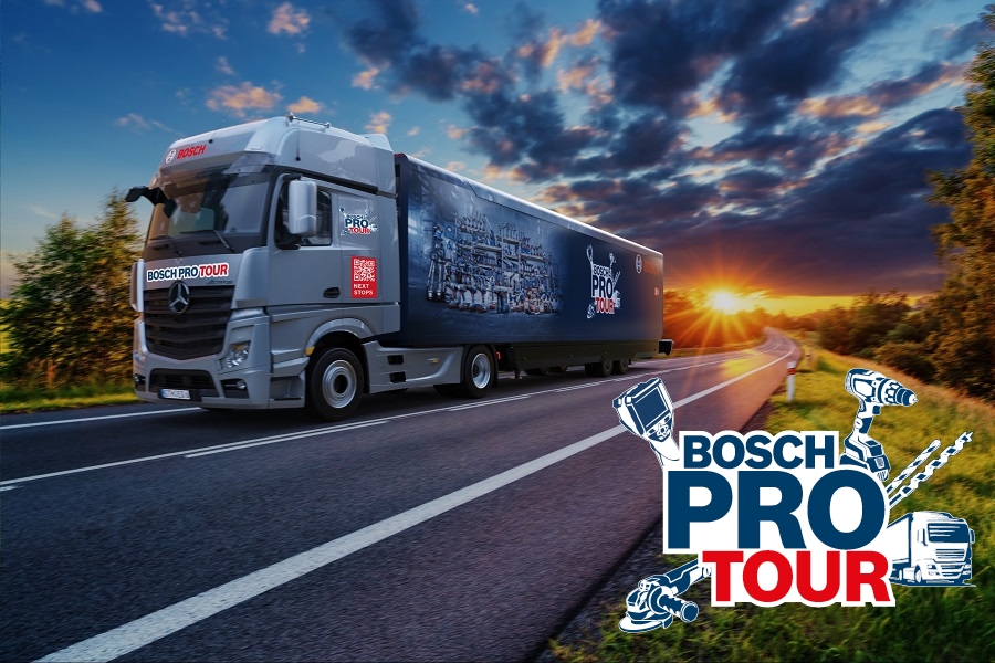 Caravana Bosch PRO Tour 2025 vine in orasul tau!