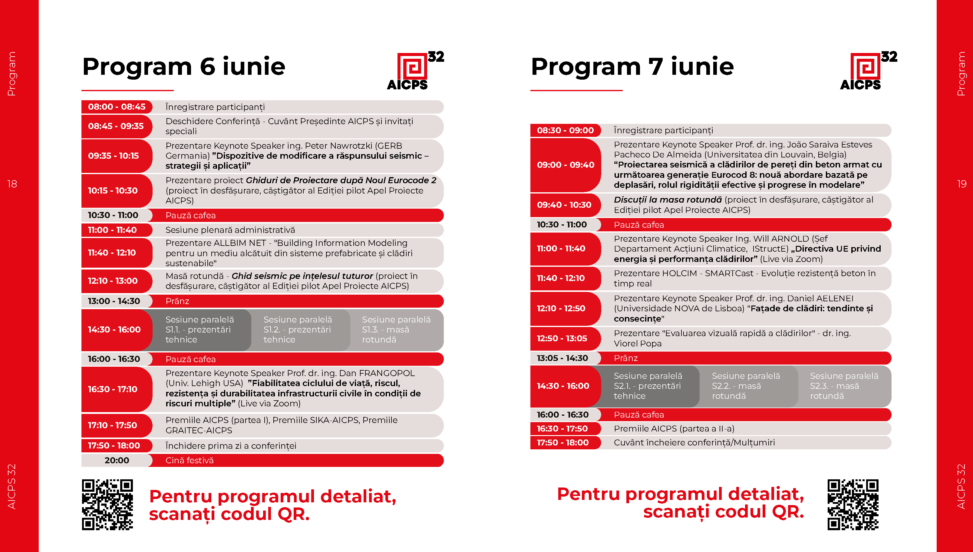 Cea de-a 32-a Conferinta Nationala AICPS va avea loc in Iasi, intre 5-7 iunie 2024 - Program