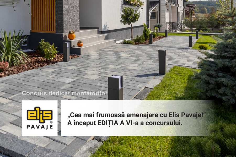 A inceput editia a VI-a a concursului „Cea mai frumoasa amenajare!” cu Elis Pavaje!