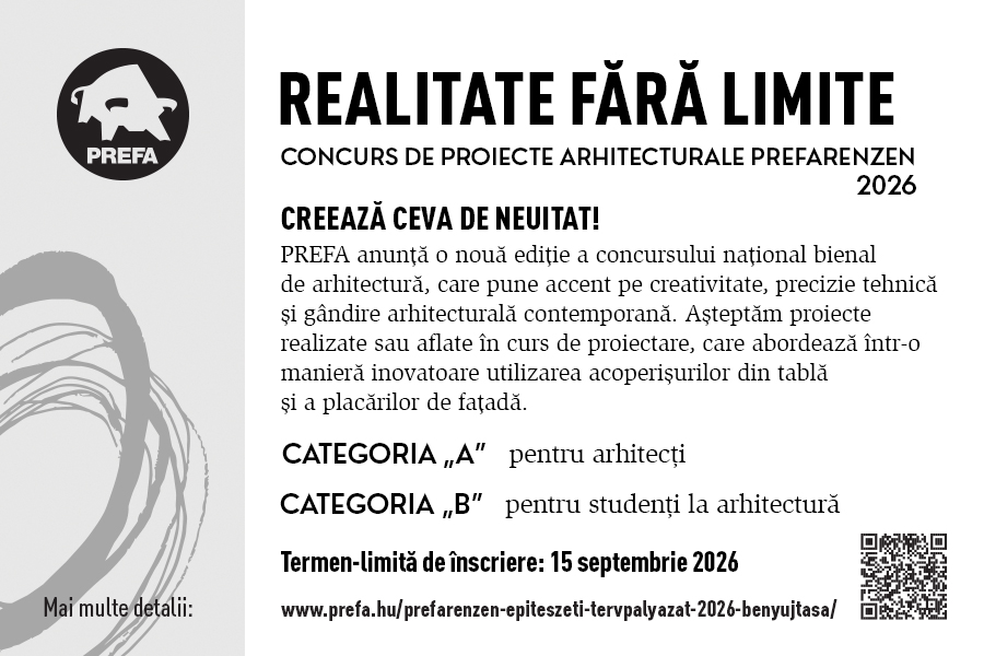 Concurs de proiecte arhitecturale PREFARENZEN 2026
