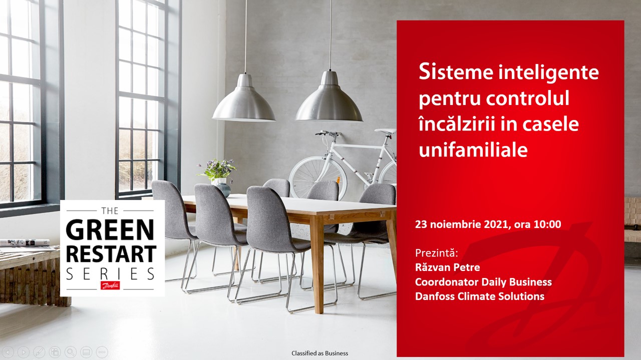 Webinarii Danfoss Green Restart