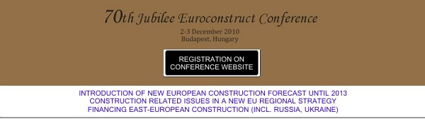 A 70-a Conferinta Jubiliara Euroconstruct