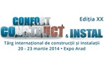 Confort Construct & Instal 2014 - Targ international de tehnologii si materiale de constructii, decoratiuni interioare, salon de arhitectura si soft de proiectare