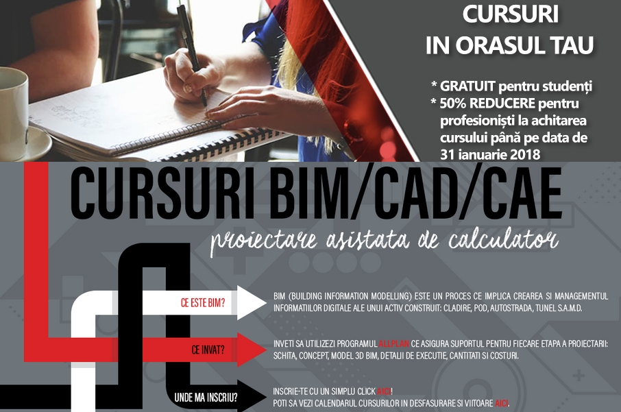 Nemetschek organizeaza cursuri BIM/CAD/CAE in orasul tau