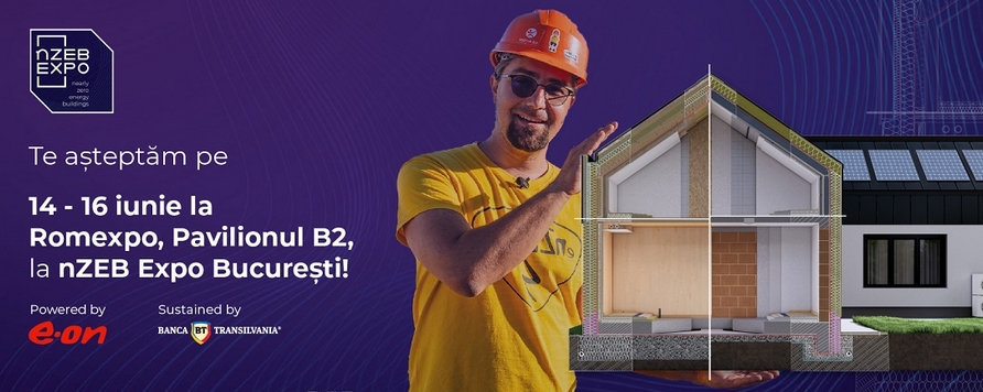 nZEB Expo, cel mai mare eveniment dedicat constructiilor eficiente energetic, in premiera la Bucuresti