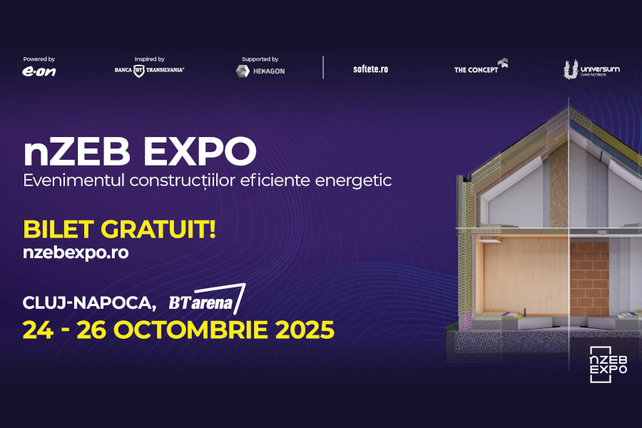nZEB Expo revine la Cluj-Napoca intre 24-26 octombrie 2025, la BTarena