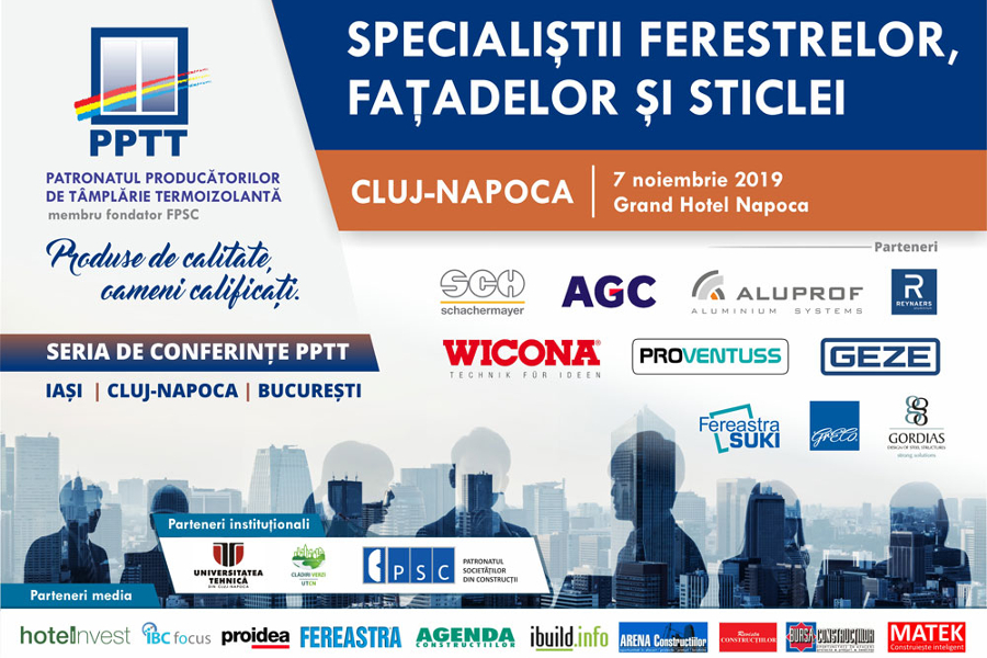 Conferinta Specialistii ferestrelor, fatadelor si sticlei - Noiembrie 2019