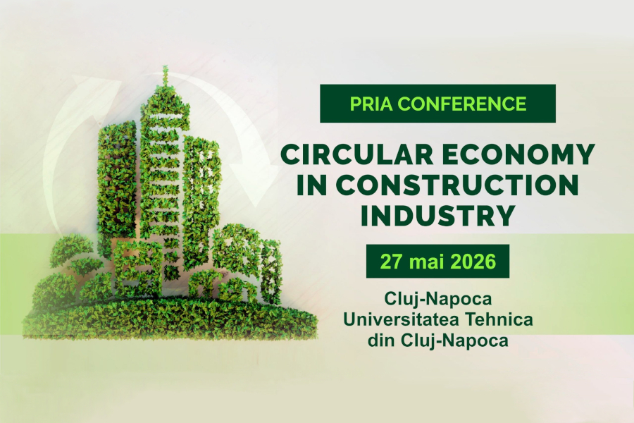 PRIA Circular Economy and Construction in Romania – 27 mai 2026, Cluj-Napoca