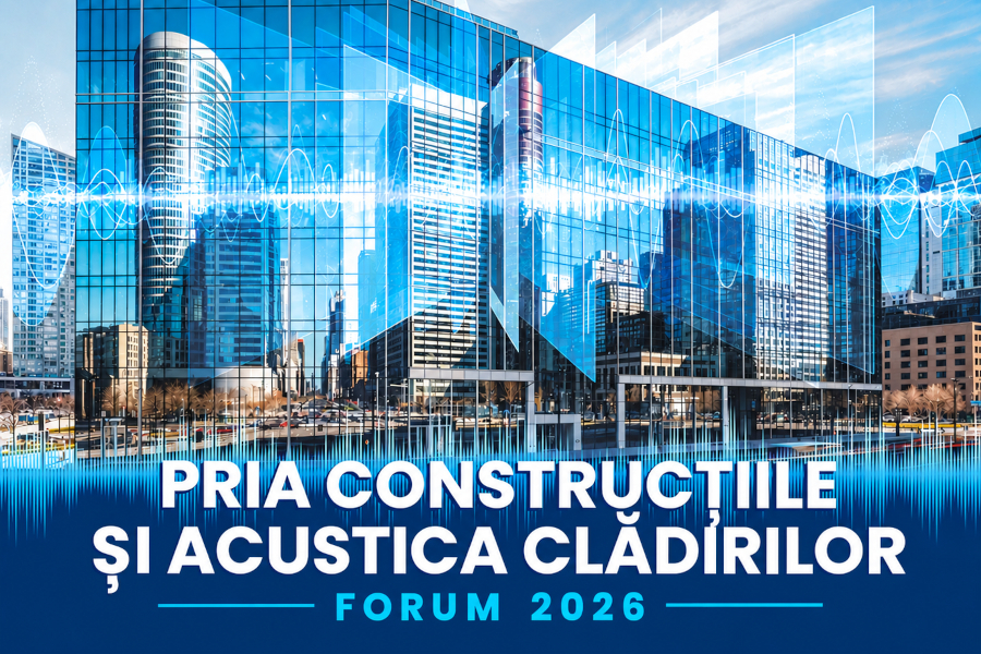 PRIA Constructiile si acustica cladirilor – 04 noiembrie 2026, Bucuresti