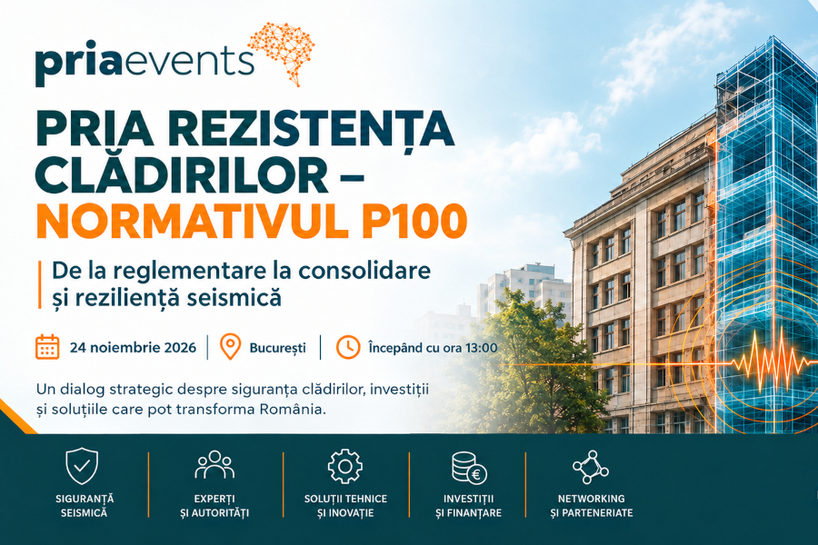PRIA REZISTENTA CLADIRILOR – NORMATIVUL P100: 24 noiembrie 2026 la Institutul National de Statistica, Bucuresti