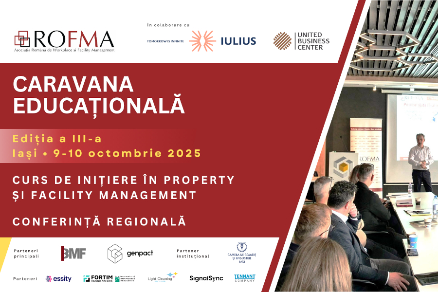 Caravana Educationala ROFMA ajunge la Iasi: 9 – 10 octombrie 2025