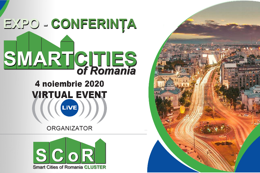 Expo-conferinta virtuala Smart Cities of Romania 2020