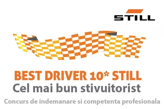 Concurs destinat stivuitoristilor: BEST DRIVE 10* STILL