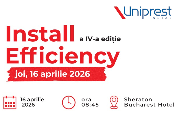 Peste 120 de antreprenori si specialisti din constructii si instalatii se reunesc la conferinta Install Efficiency 2026