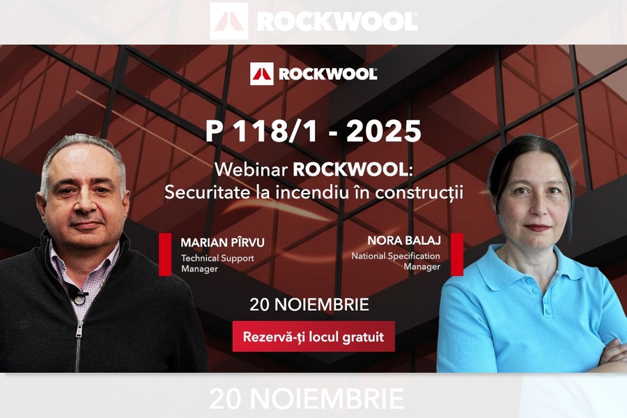 Webinar ROCKWOOL: Normativ privind securitatea la incendiu a constructiilor