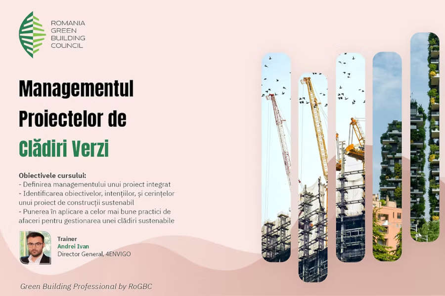 Webinar RoGBC: Managementul Proiectelor de Cladiri Verzi 2026