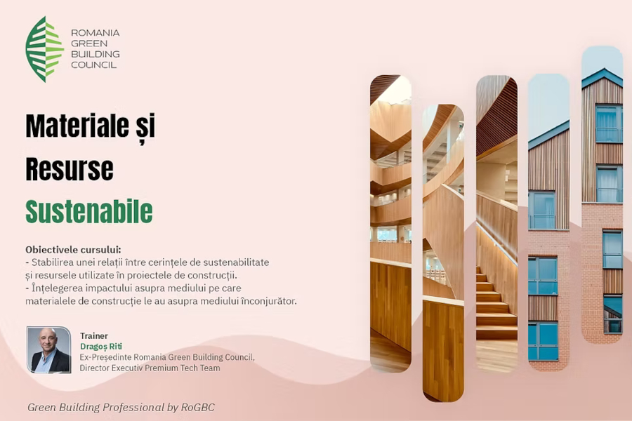 Webinar RoGBC: Materiale si Resurse Sustenabile 2026