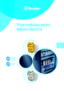 Finder Seria 7U – Prize modulare pentru tablouri electrice - prezentare detaliata