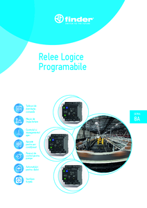 Finder Seria 8A - Relee Logice Programabile OPTA (PLR) - fisa tehnica