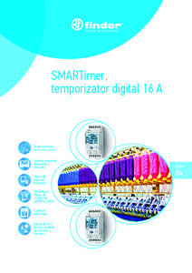 Finder Seria 84  – SMARTimer, temporizator digital 16 A - prezentare detaliata