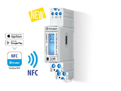 Finder Seria 7M.24 - Contoare de energie smart