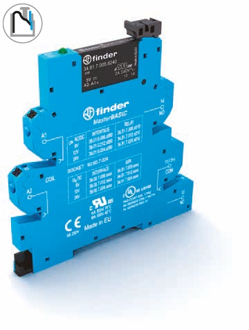 Finder MasterINTERFATA Seria 39.00 - Interfete modulare cu relee 0.1, 2, 6 A