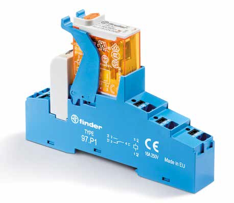 Finder Seria 4C.P1 - Interfete modulare cu relee 10 A