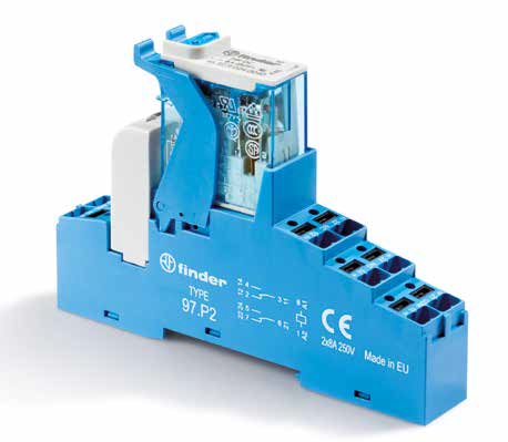 Finder Seria 4C.P2 - Interfete modulare cu relee 8 A