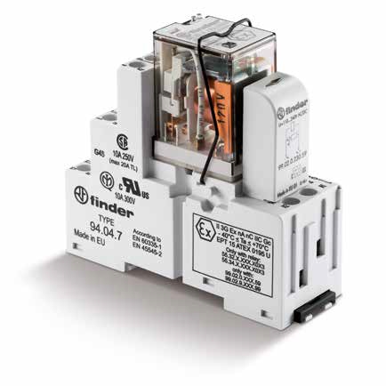 Finder Seria 58.34  x0xx - Interfete modulare cu relee 6 A
