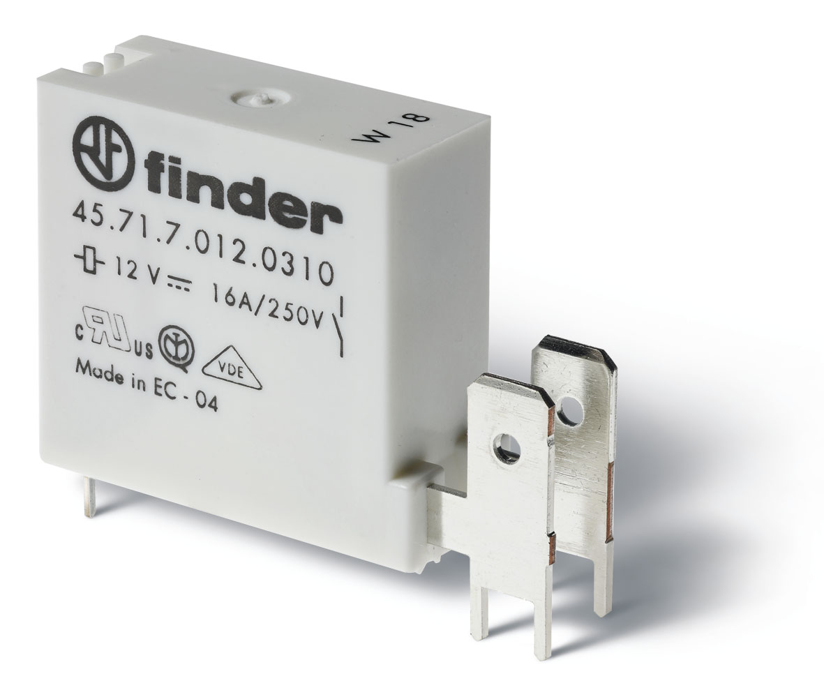 Finder Seria 45 – Relee miniaturizate implantabile 16 A