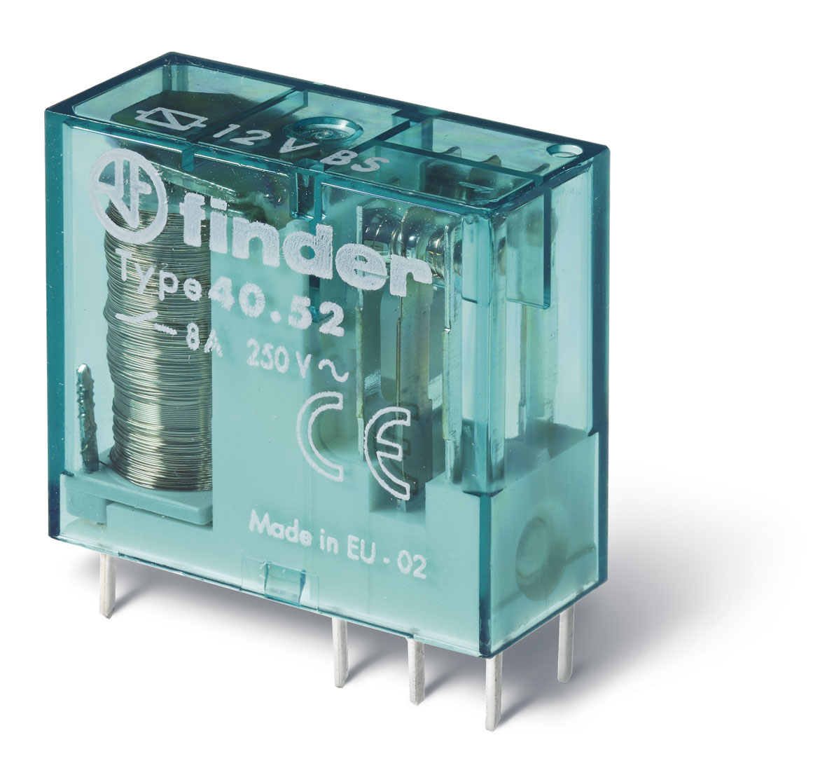 Finder Seria 40 – Relee miniaturizate fisabile 8 – 10 – 12 - 16 A - 4052