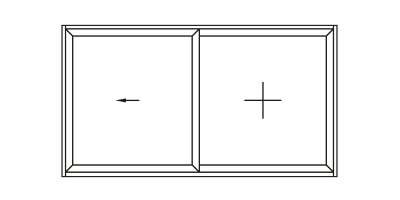 Sistem de glisare GEALAN-SMOOVIO® - Schema A