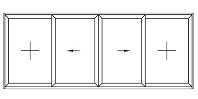 Sistem de glisare GEALAN-SMOOVIO® - Schema C