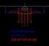 Elemente de instalare Geberit GIS - vedere laterala - detalii CAD