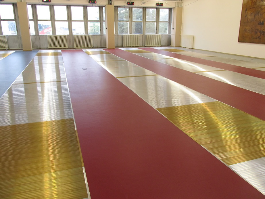Pardoseli pentru competitii sportive Grabo 