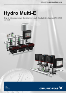 Grup de pompare Hydro Multi-E - prezentare detaliata