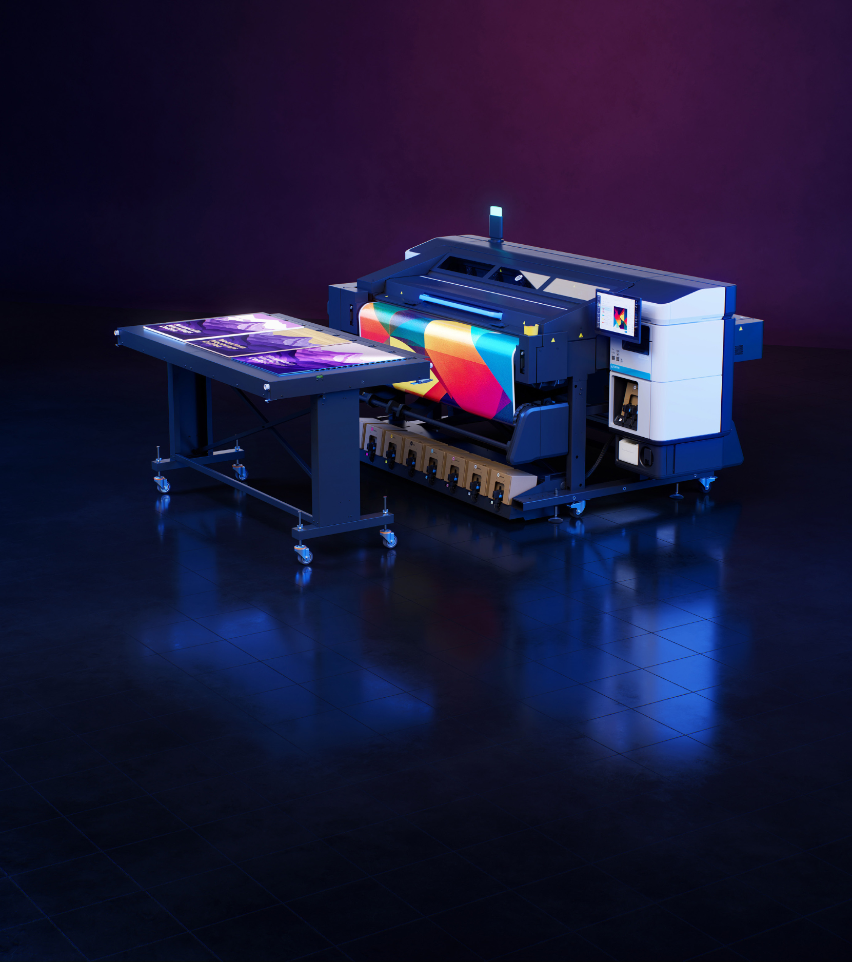 Imprimanta all-in-one compacta HP Latex R530