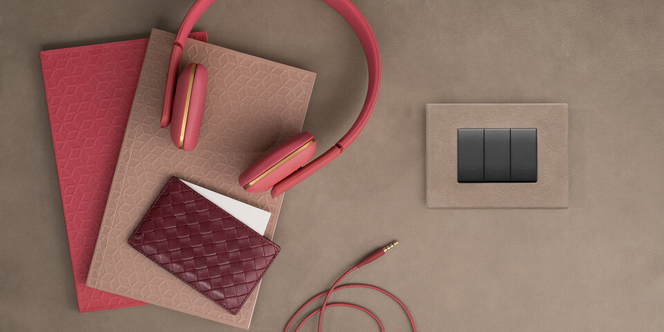 Aparataj electric Vimar Eikon Exé - piele