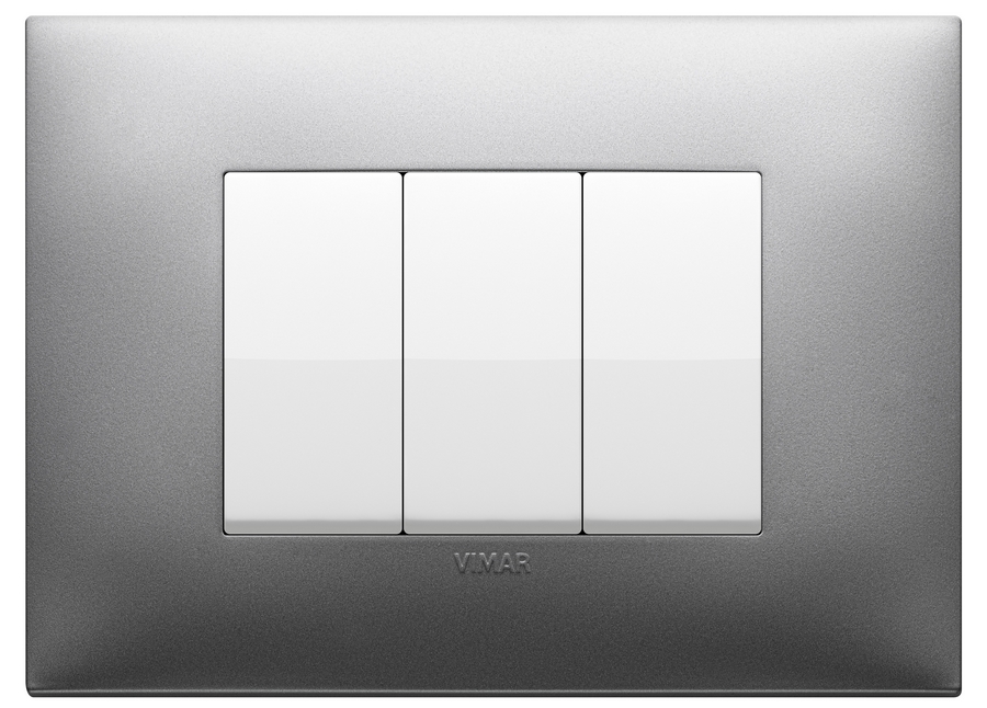 Vimar Neve Up - 3M Metal Silver matt