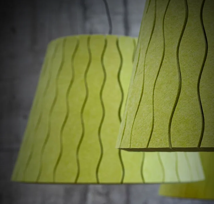 Corpuri de iluminat cu absortie acustica EchoJazz - EchoLED® CONE
