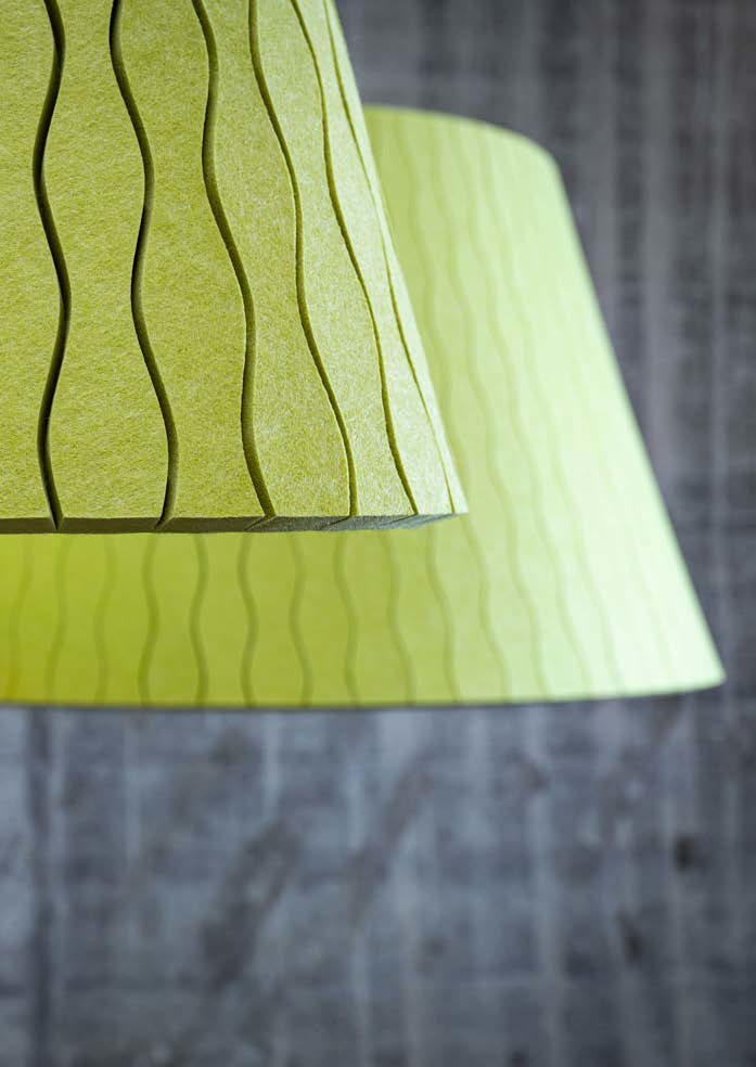 Corpuri de iluminat cu absortie acustica EchoJazz - EchoLED® CONE