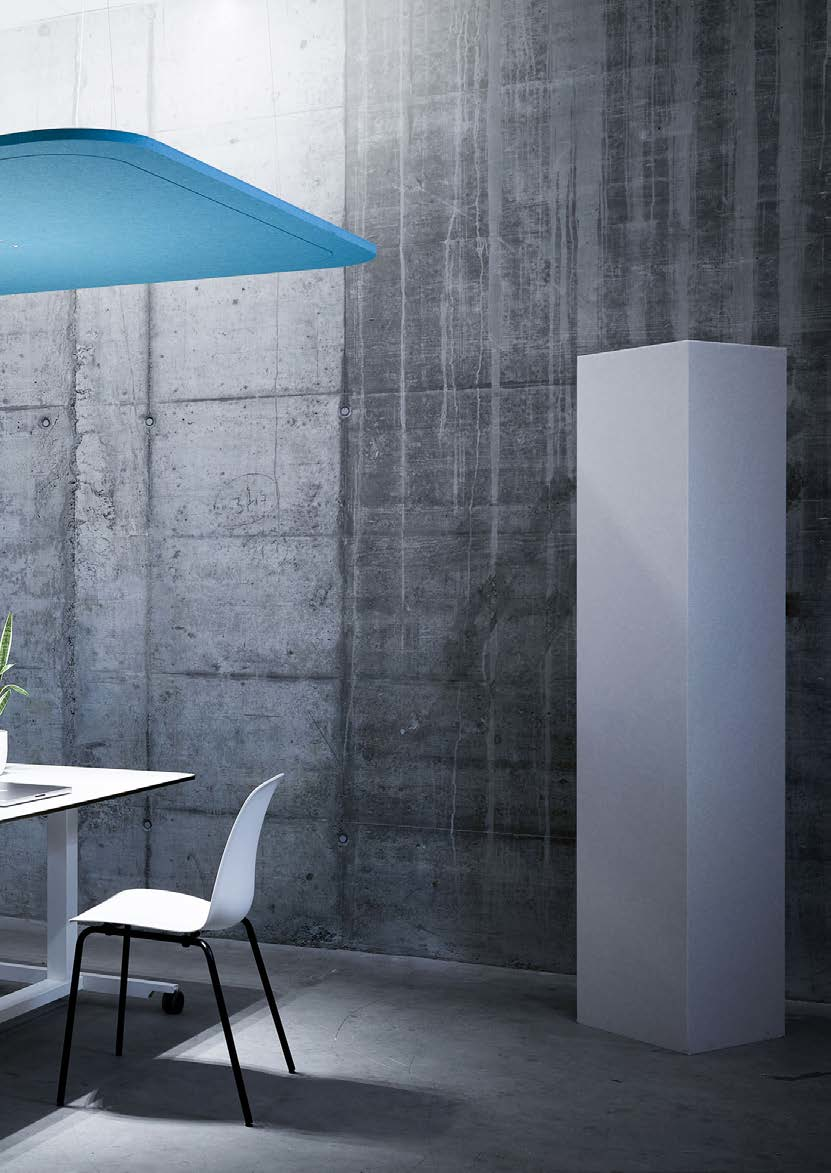 Corpuri de iluminat cu absortie acustica EchoJazz - EchoLED® NOVEM
