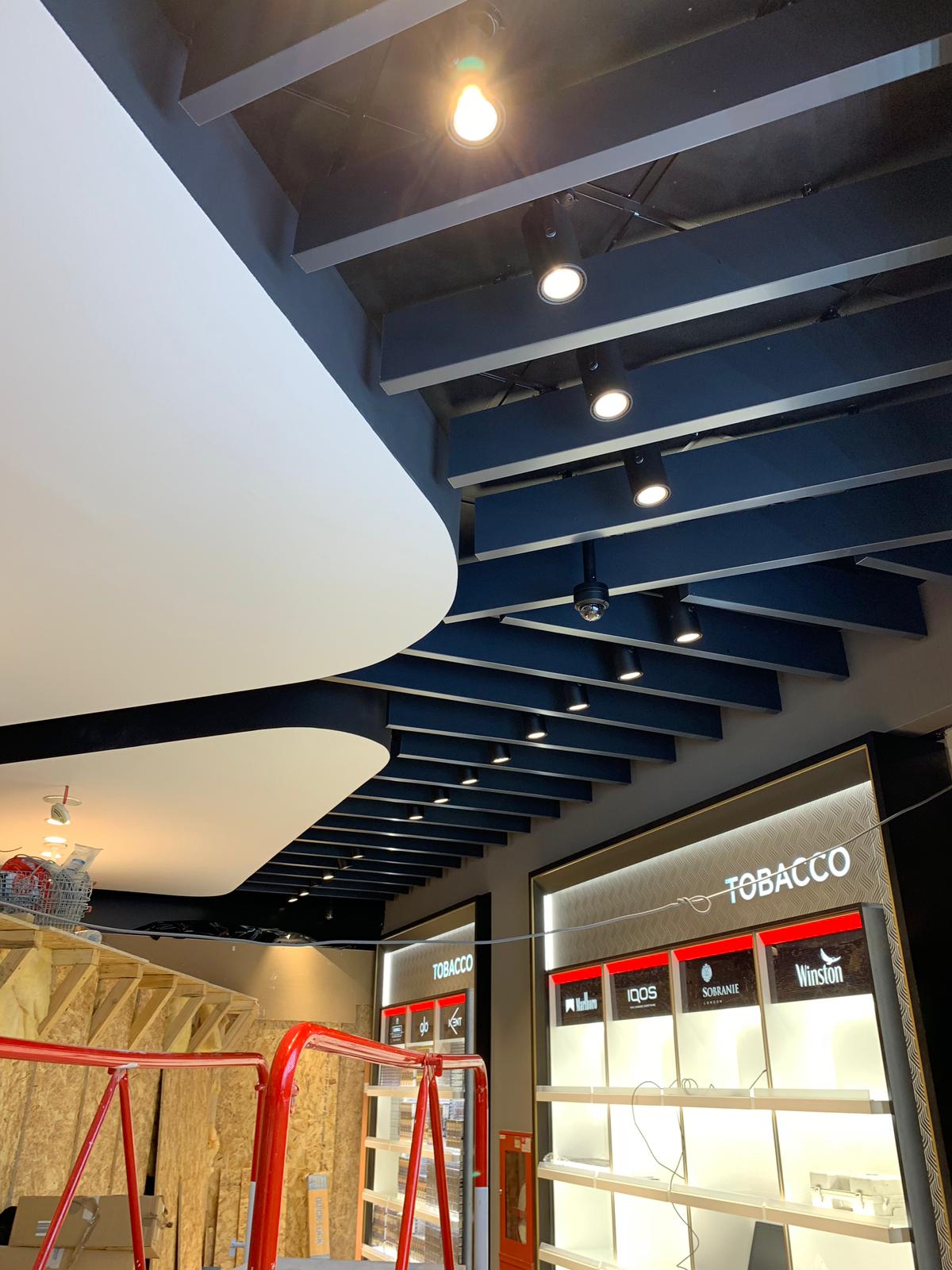 Plafoane metalice de tip lamela Prometal Baffle