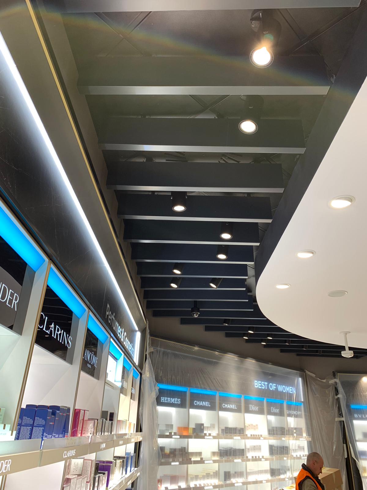 Plafoane metalice de tip lamela Prometal Baffle