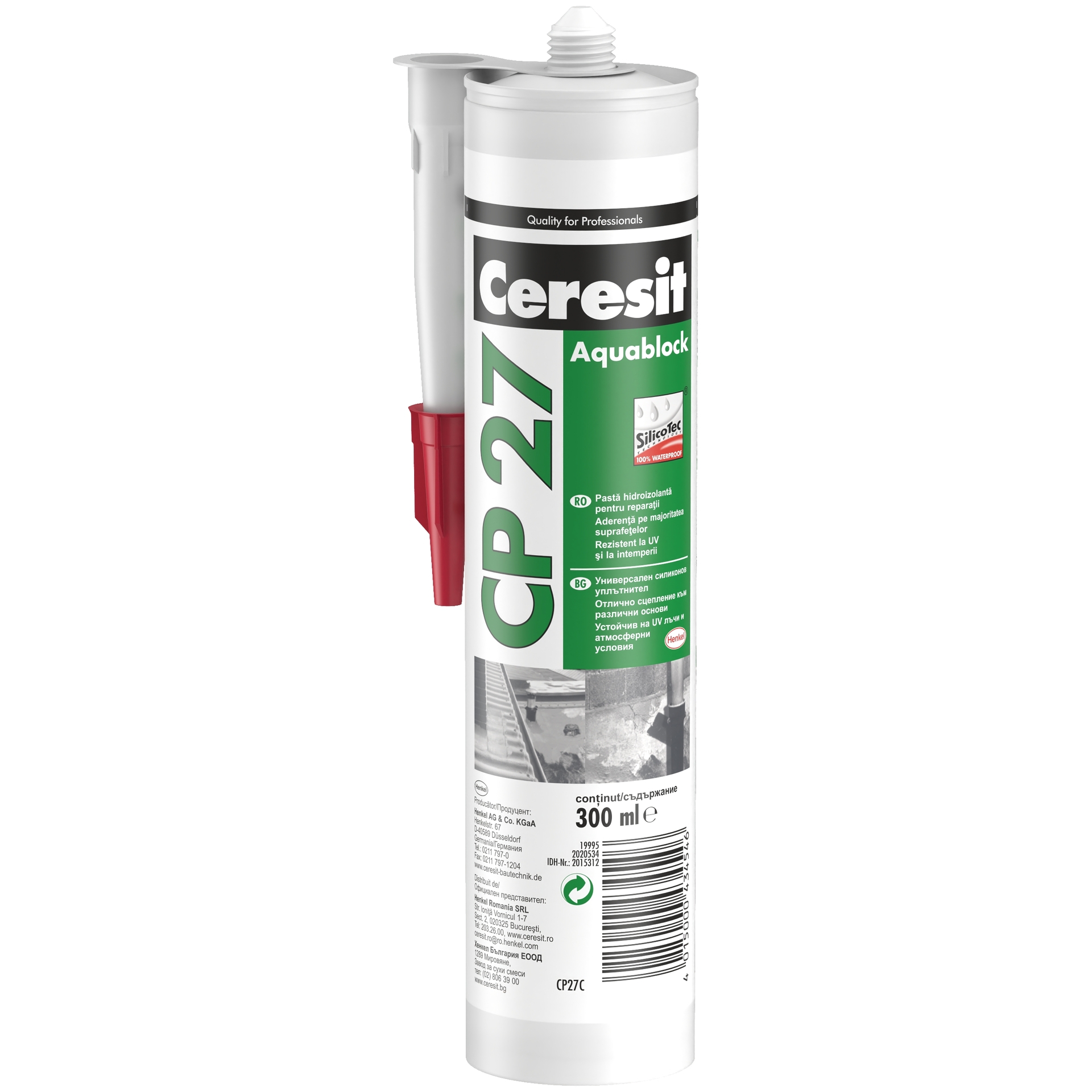 Ceresit CP 27 Aquablock - Pasta de etansare universala