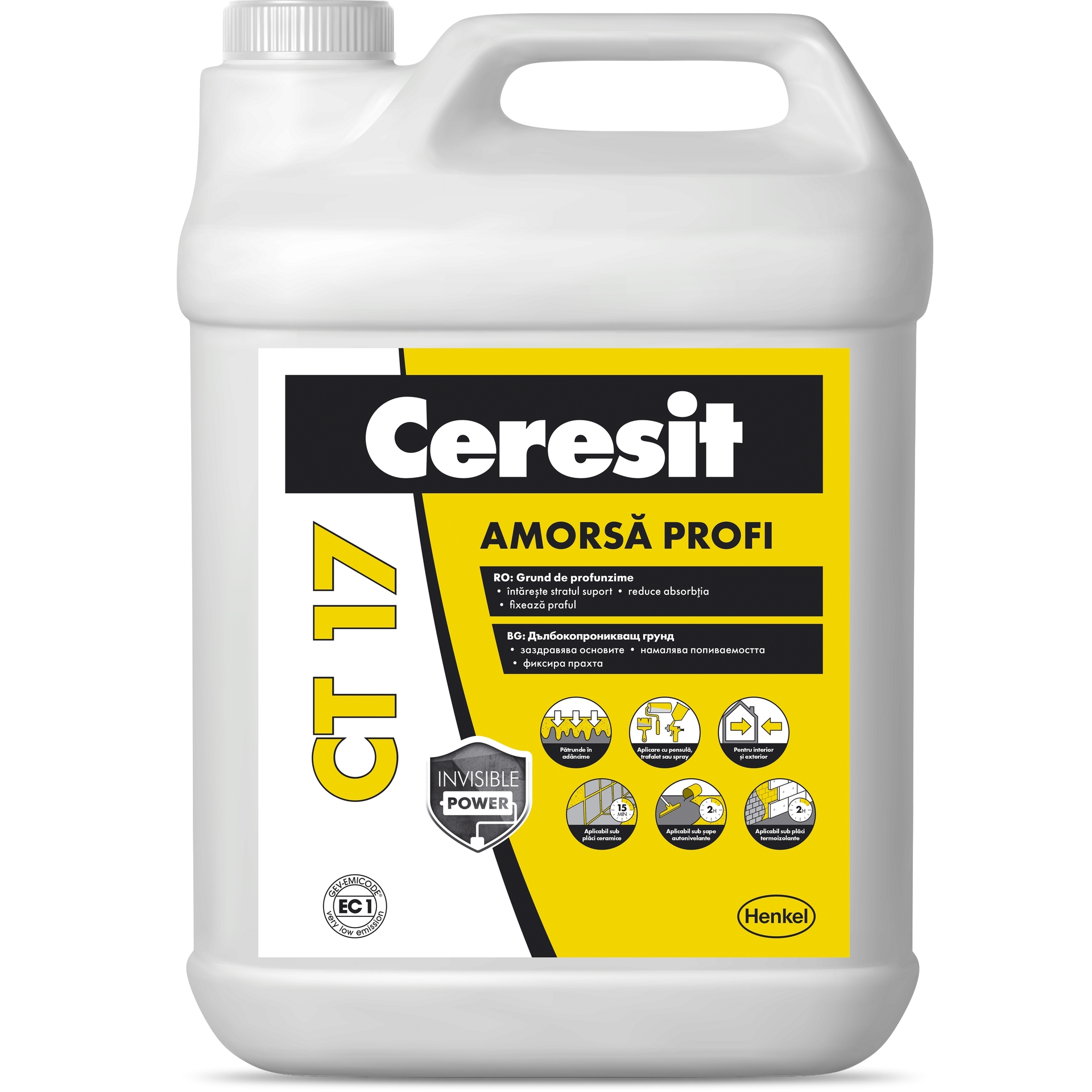 Ceresit CT 17 - Grund de profunzime fara solvent