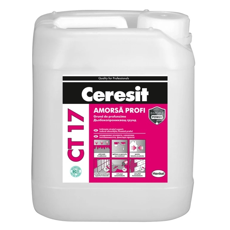 Ceresit CT 17 - Grund de profunzime fara solvent